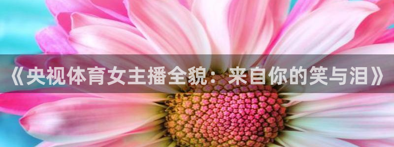 《央视体育女主播全貌：来自你的笑与泪》